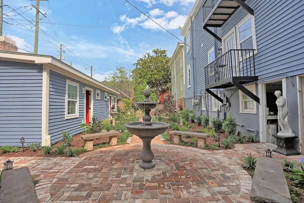 New2/2 Garden Apartment Historic Savannah Stany Zjednoczone Ameryki